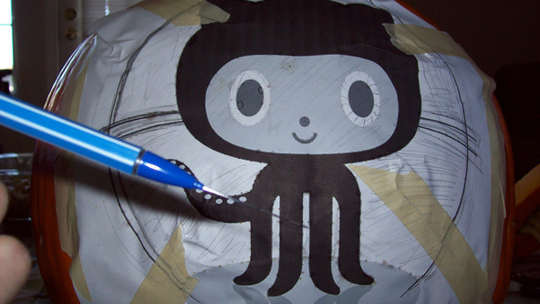 GitHub Squid Cat